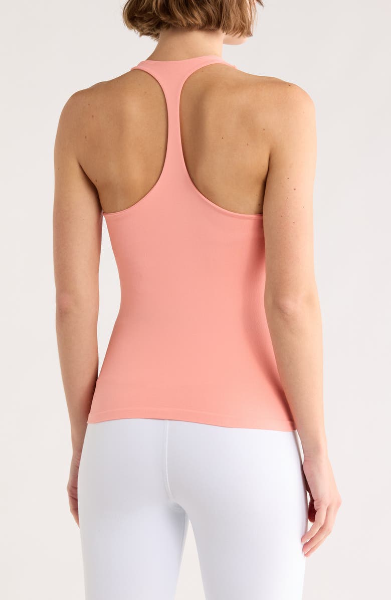 Free People Clean Lines Racerback Tank, Alternate, color, Coral