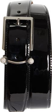 Christian Louboutin Chambeliss Patent Leather Belt