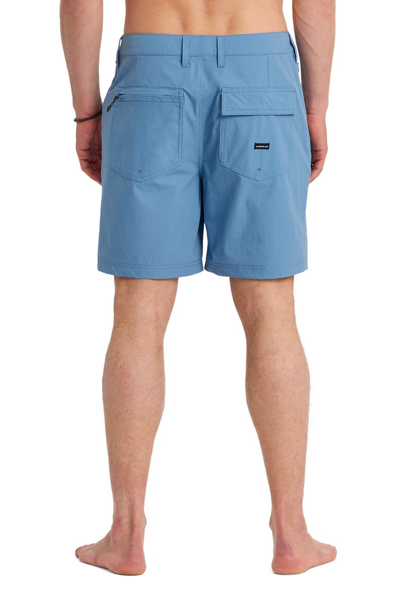 Transit 19 Hybrid Shorts, Alternate, color, RIVIERA