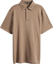 Robert Barakett Georgia Solid Pima Cotton Polo