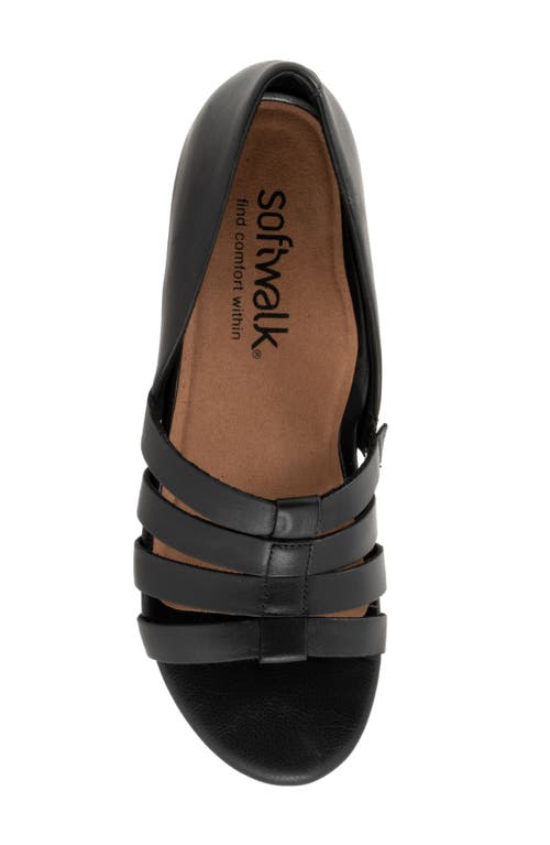 Softwalk ® Cozumel Strappy Sandal In Black