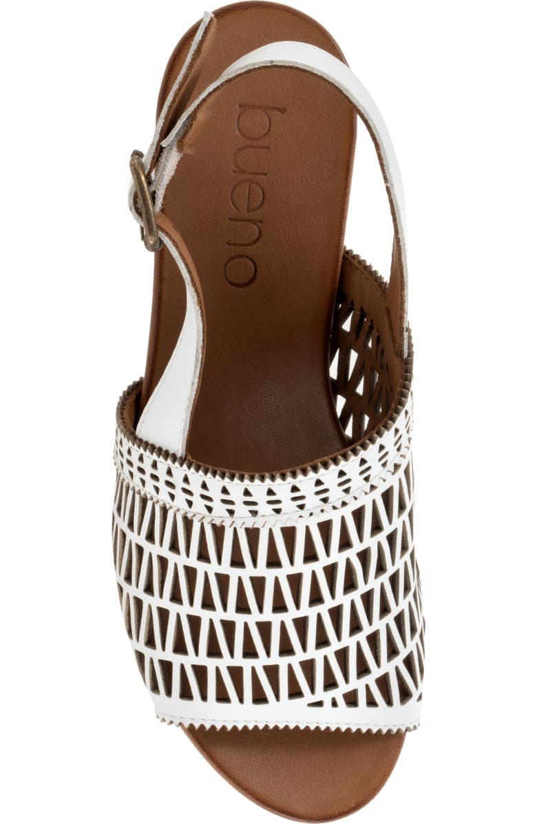 Bueno Lia Slingback Sandal, Alternate, color, White
