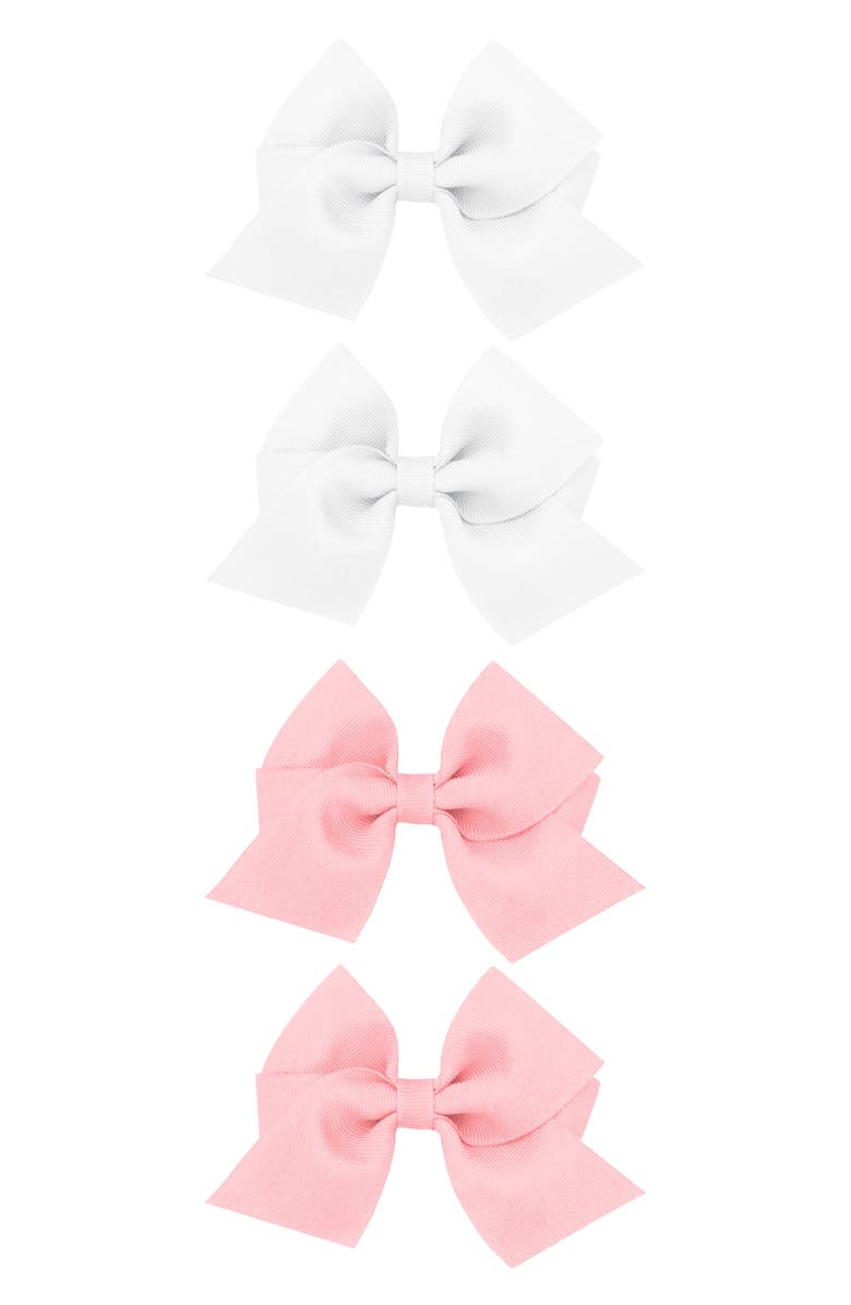PLH Bows Set of 4 Grosgrain Bow Hair Clips, Alternate, color,