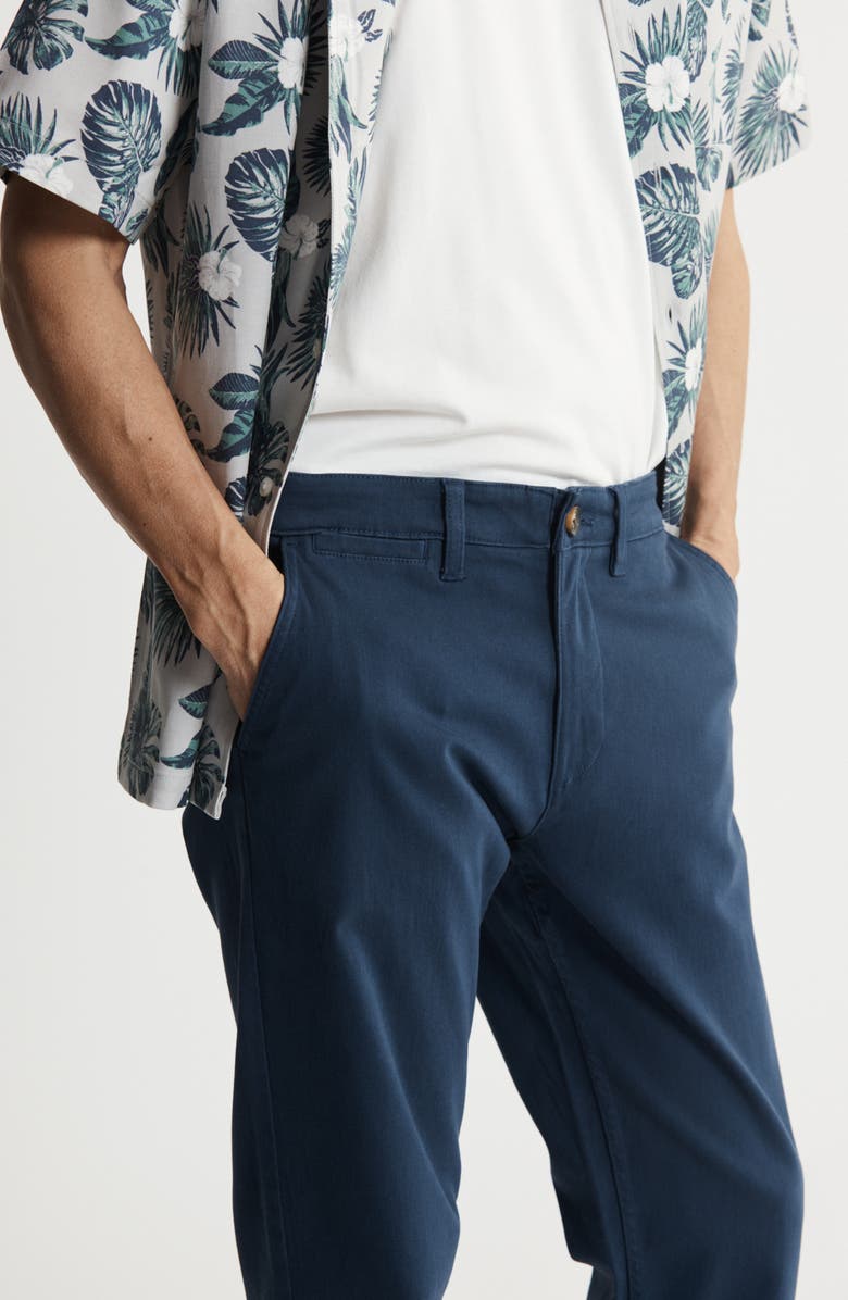 JACHS Classic Straight Leg Pants, Alternate, color, Navy