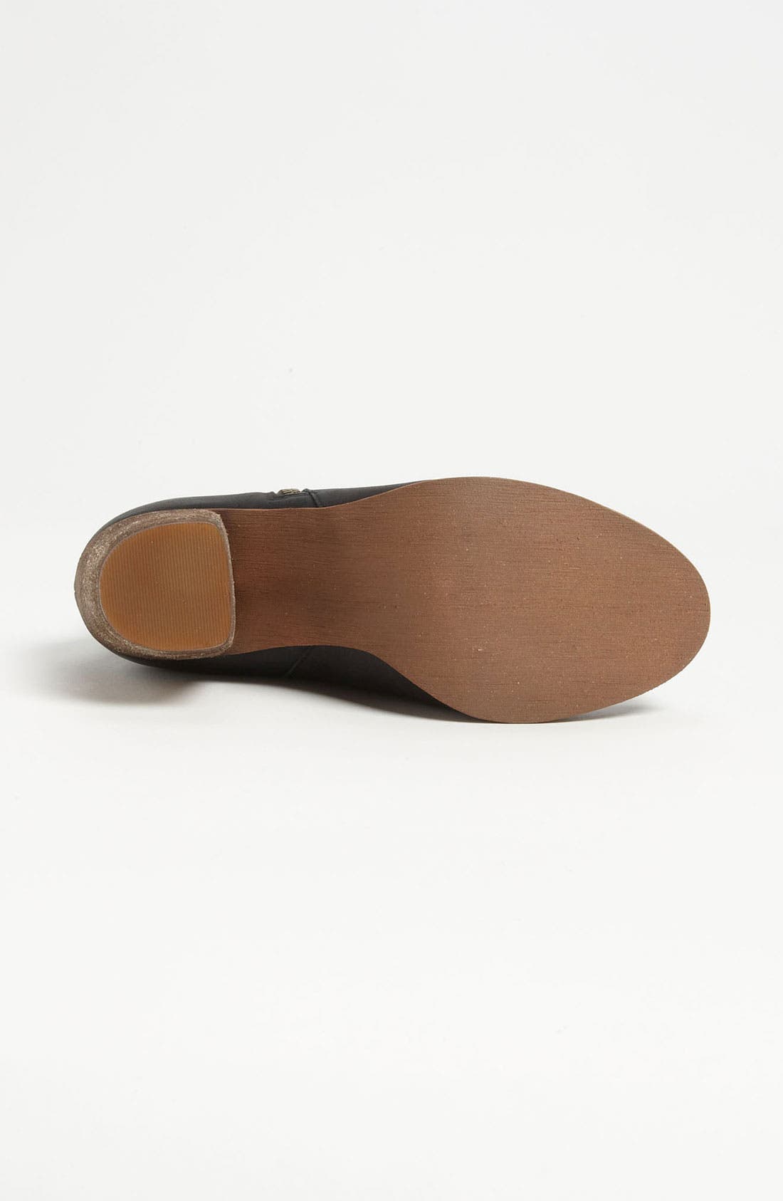 'Trolley'  Bootie, Alternate, color, BLACK LEATHER