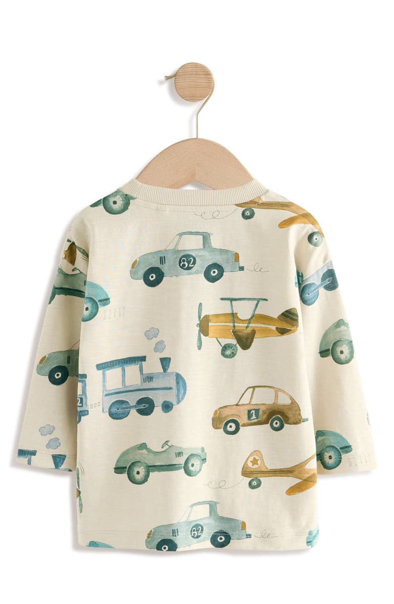 NEXT Kids' Transport Long Sleeve T-Shirt, Alternate, color, White