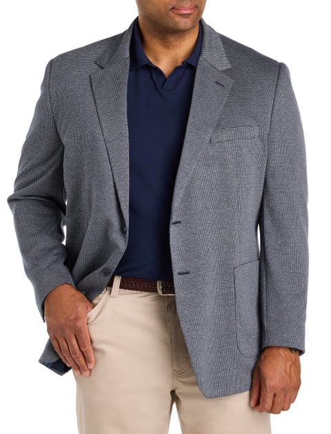 Big & Tall Houndstooth Sport Coat V2