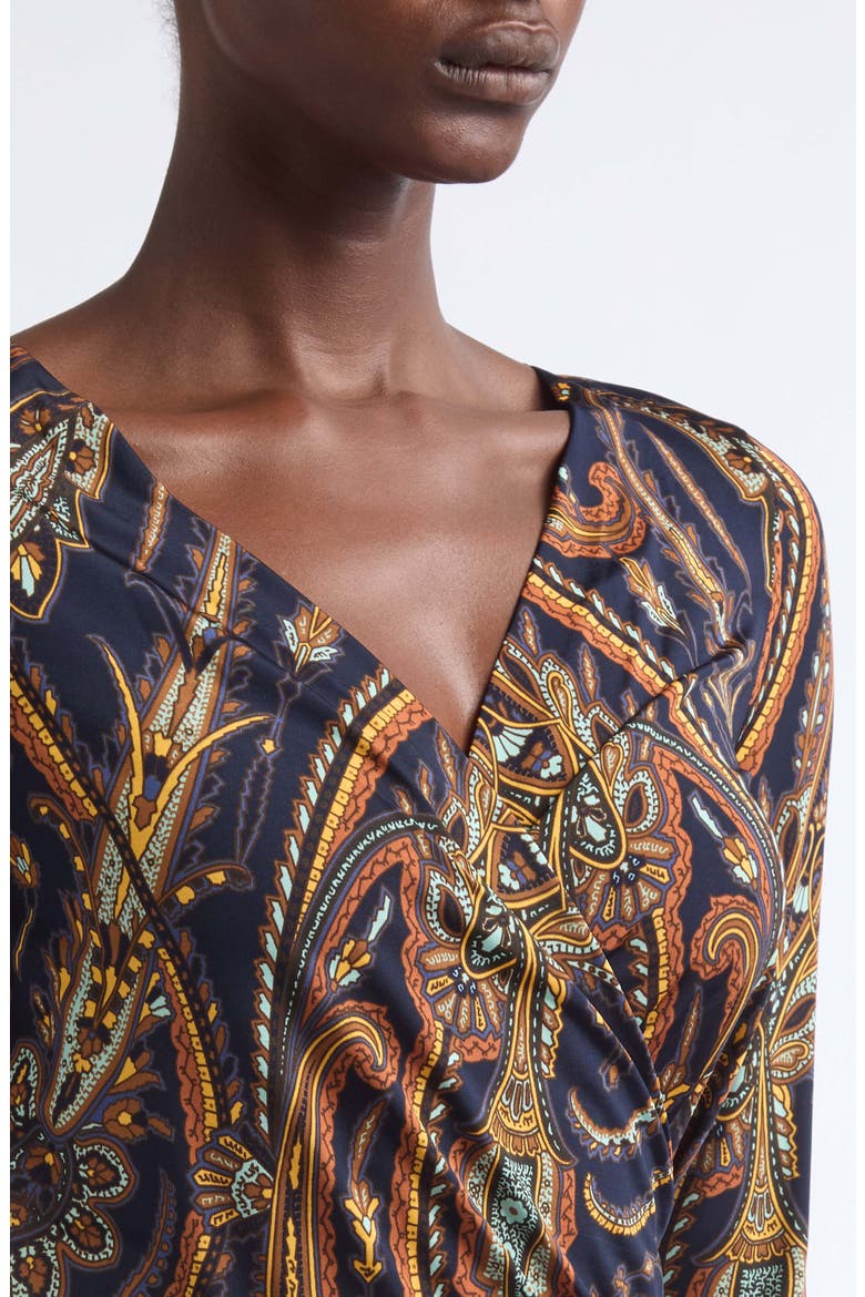 Paisley Wrap Top, Alternate, color, PRINTED BLUE BASE