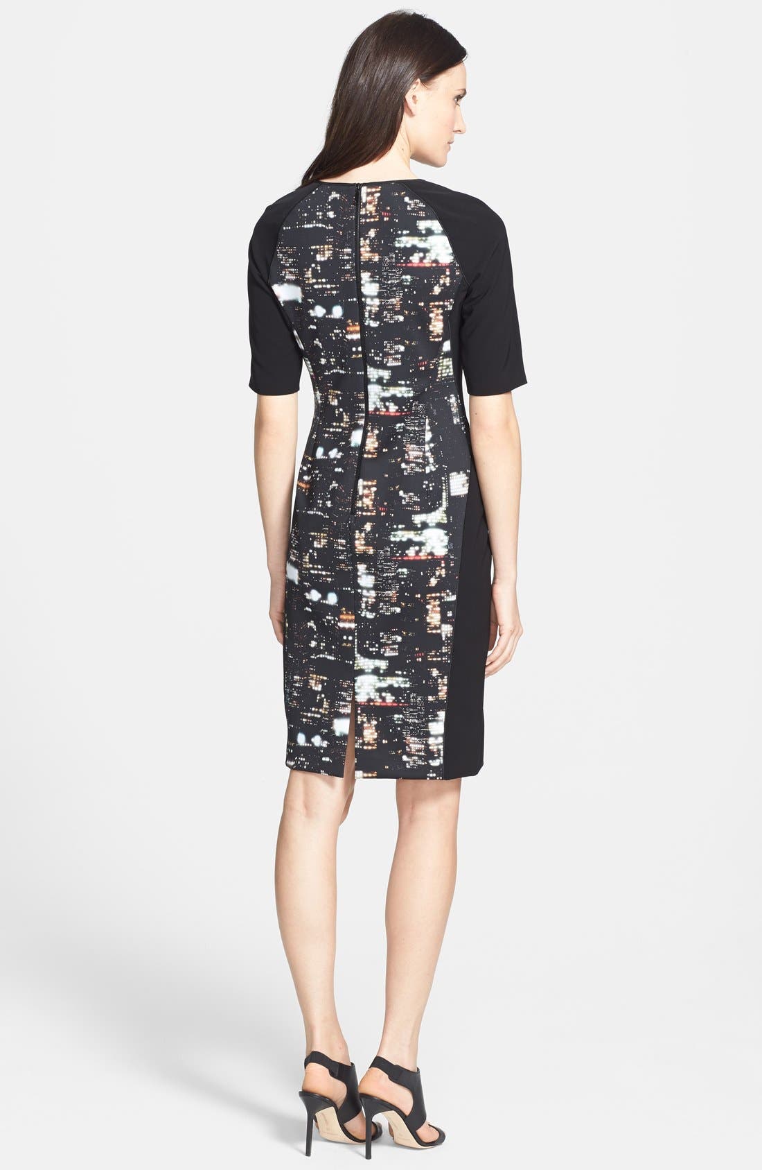 Lafayette 148 New York 'Faryn - Metro Cityscape' Sheath Dress (Women ...