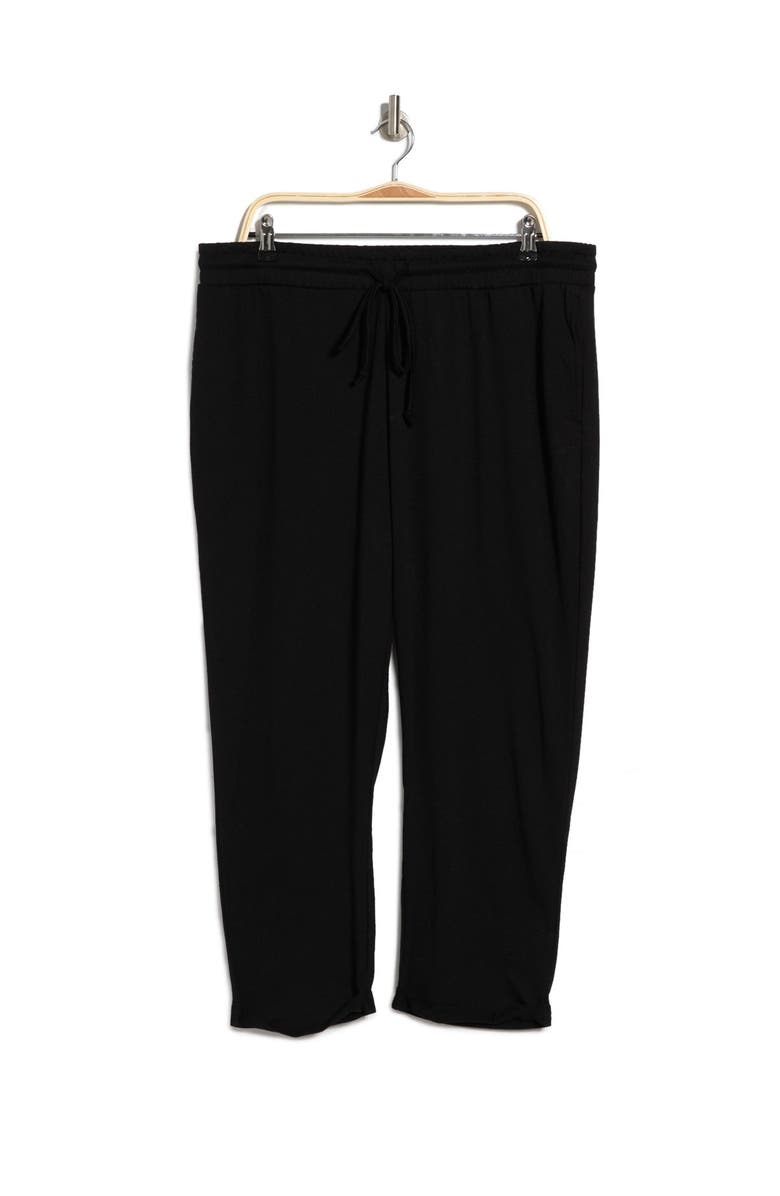 Bobeau High Waisted Crop Lounge Pants, Alternate, color, 