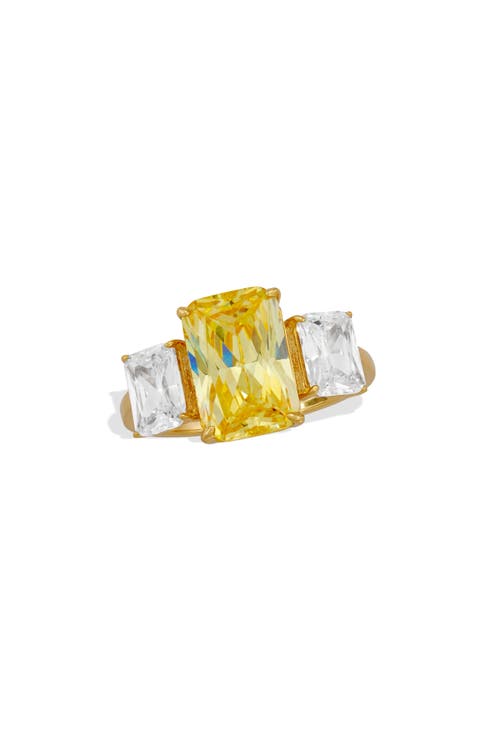 Bold Radiant CZ Ring