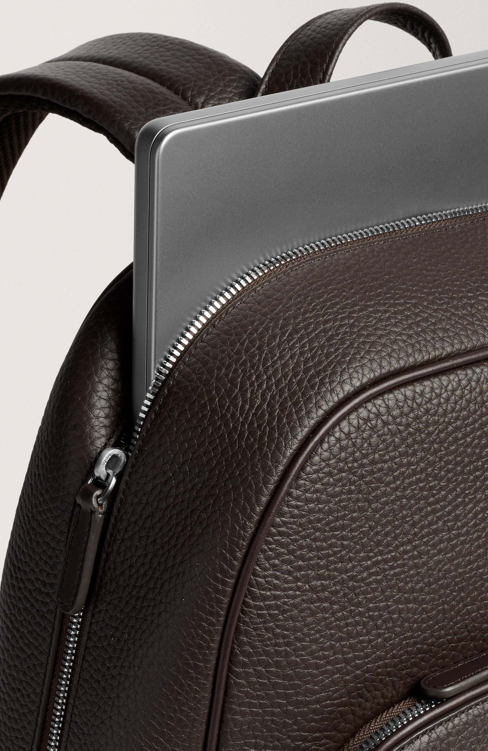 Ayrton Backpack, Alternate, color, Chocolate
