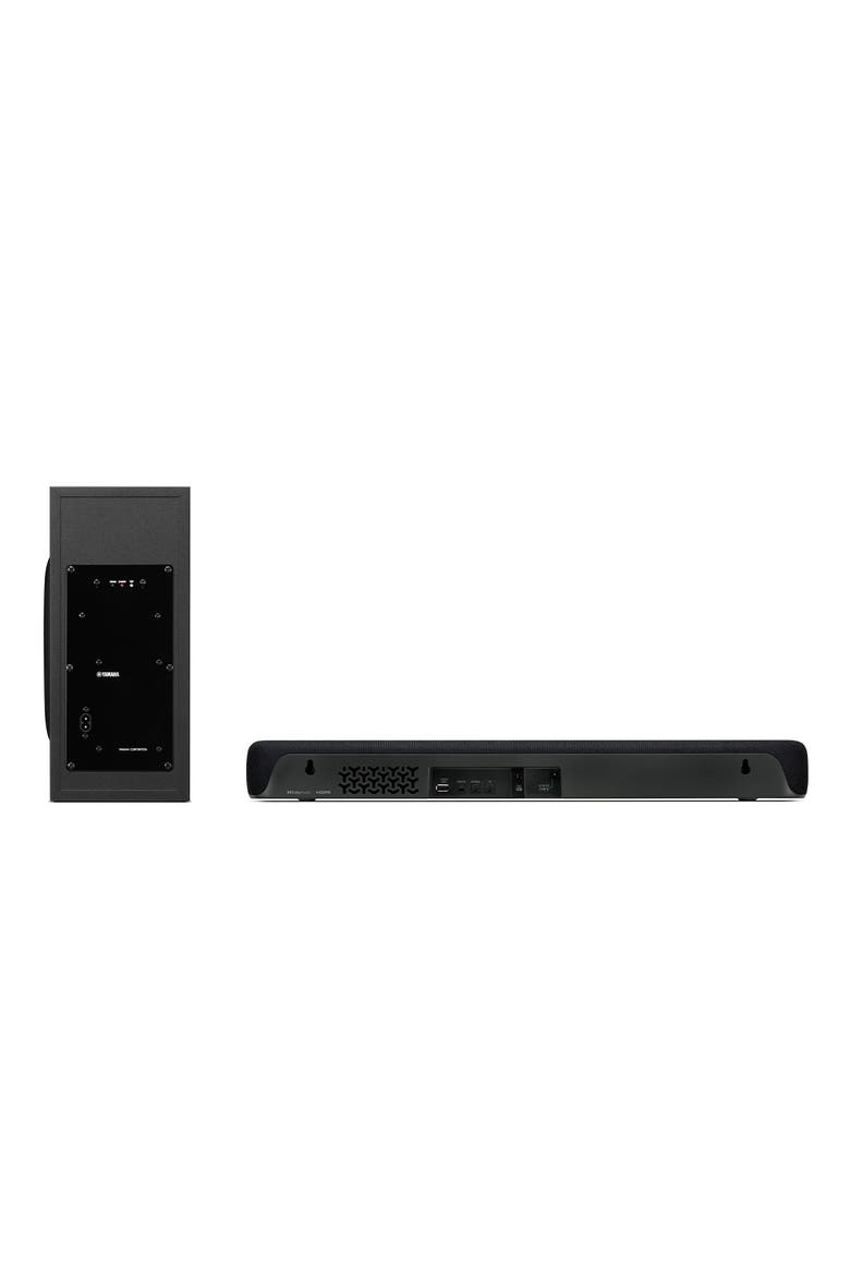 SR-C30A 2.1 Channel Compact Sound Bar System with Wireless 50W Subwoofer, Alternate, color, Black