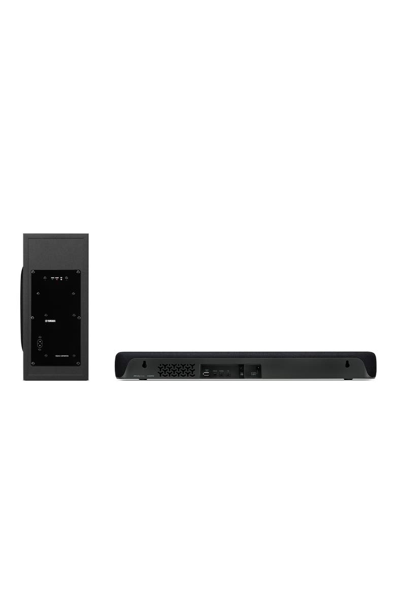 Yamaha SR-C30A 2.1 Channel Compact Sound Bar System with Wireless 50W Subwoofer, Alternate, color, Black