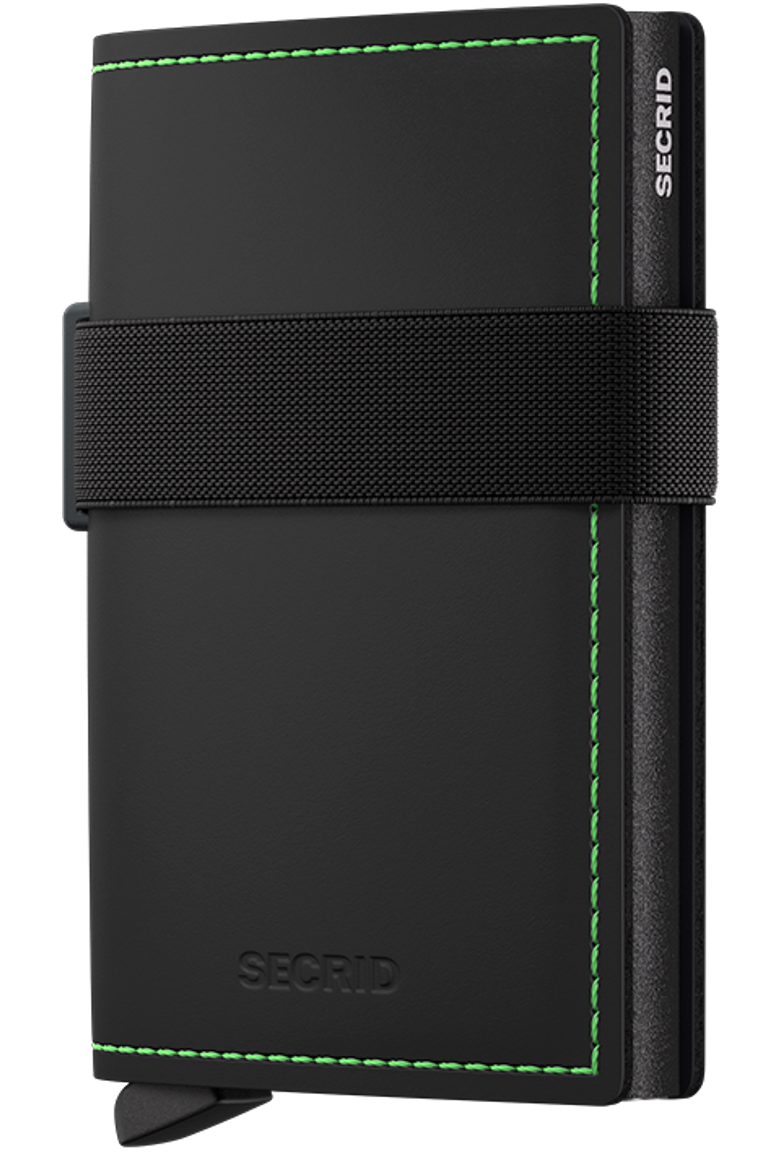 Bandwallet Matte, Main, color, Black-Green