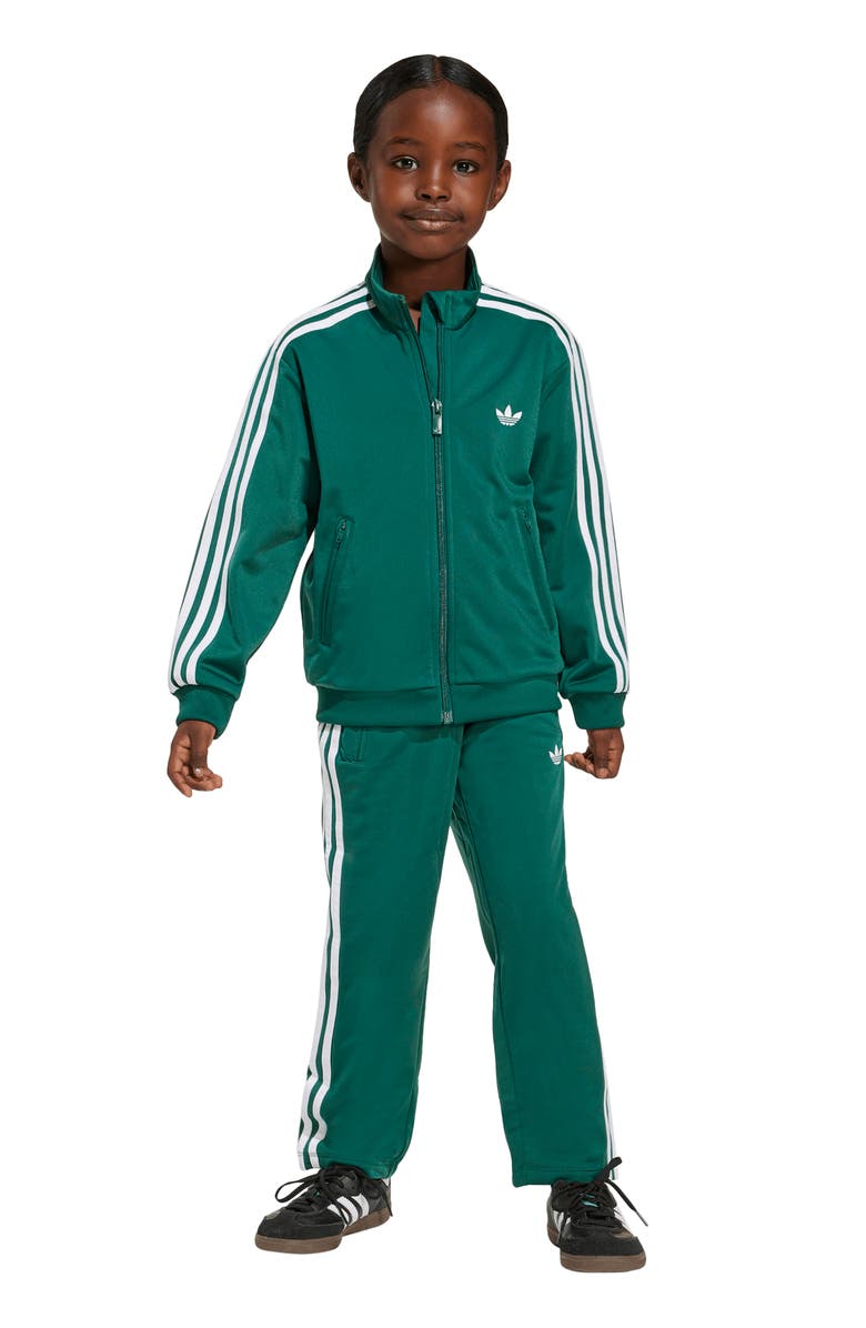 adidas Originals Kids
 Firebird Recycled Polyester Track Jacket 
Pants Set, Alternate, color, 