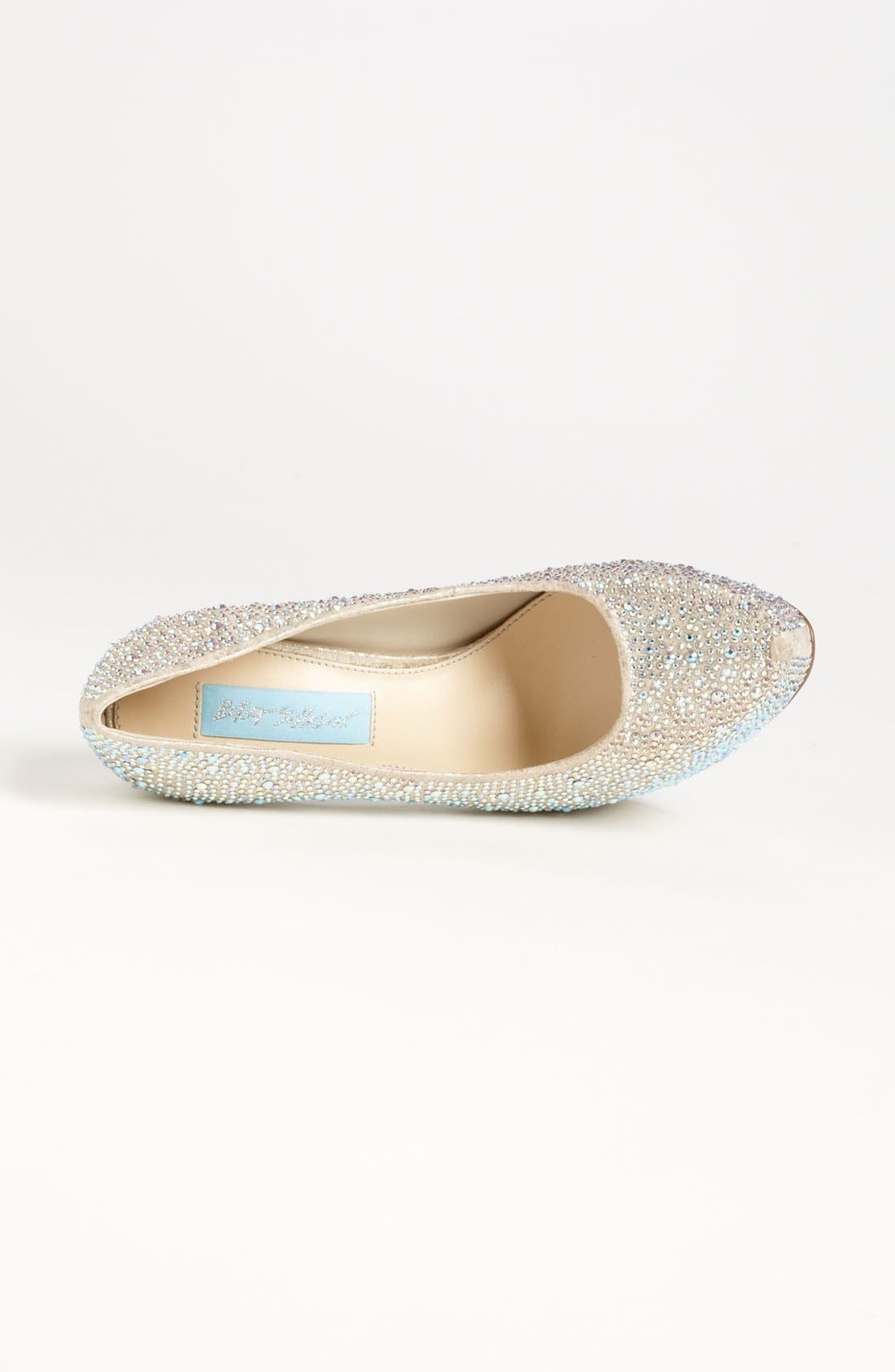 Betsey Johnson Blue by Betsey Johnson 'Wish' Pump, Alternate, color, 