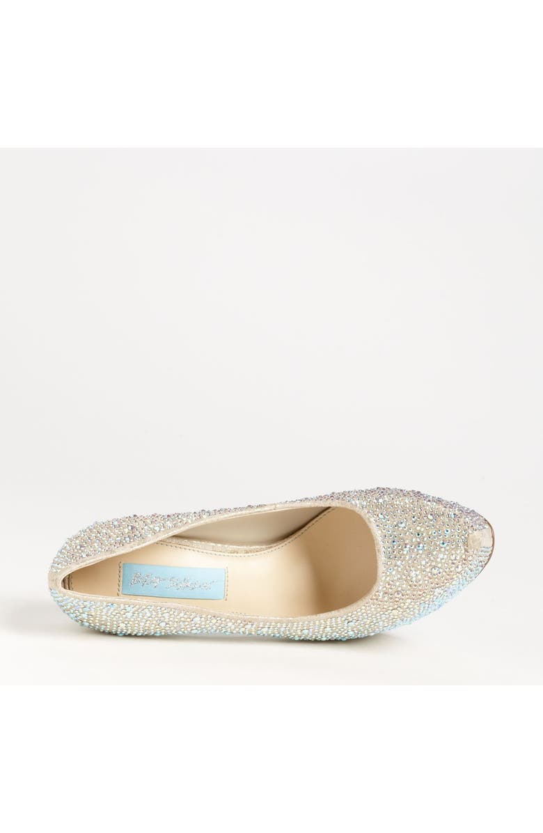 Betsey Johnson Blue by Betsey Johnson 'Wish' Pump, Alternate, color,