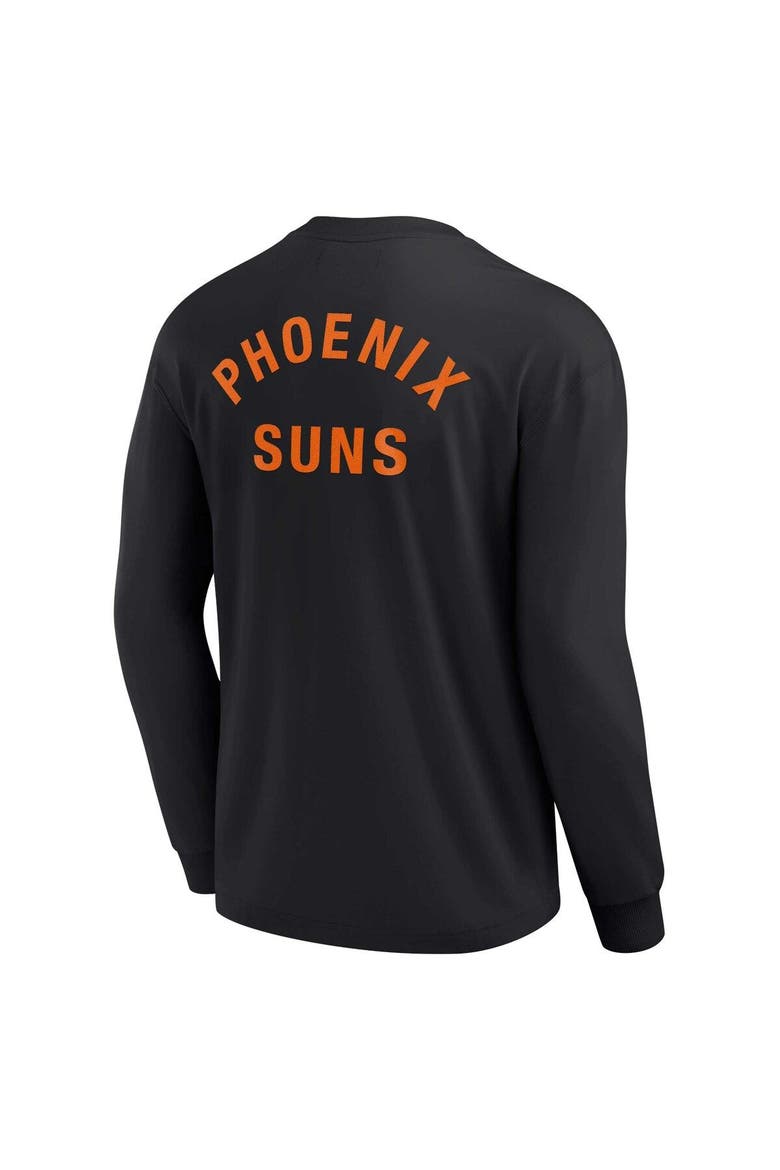 Unisex Fanatics Signature Black Phoenix Suns Elements Super Soft Long Sleeve T-Shirt, Alternate, color, Black