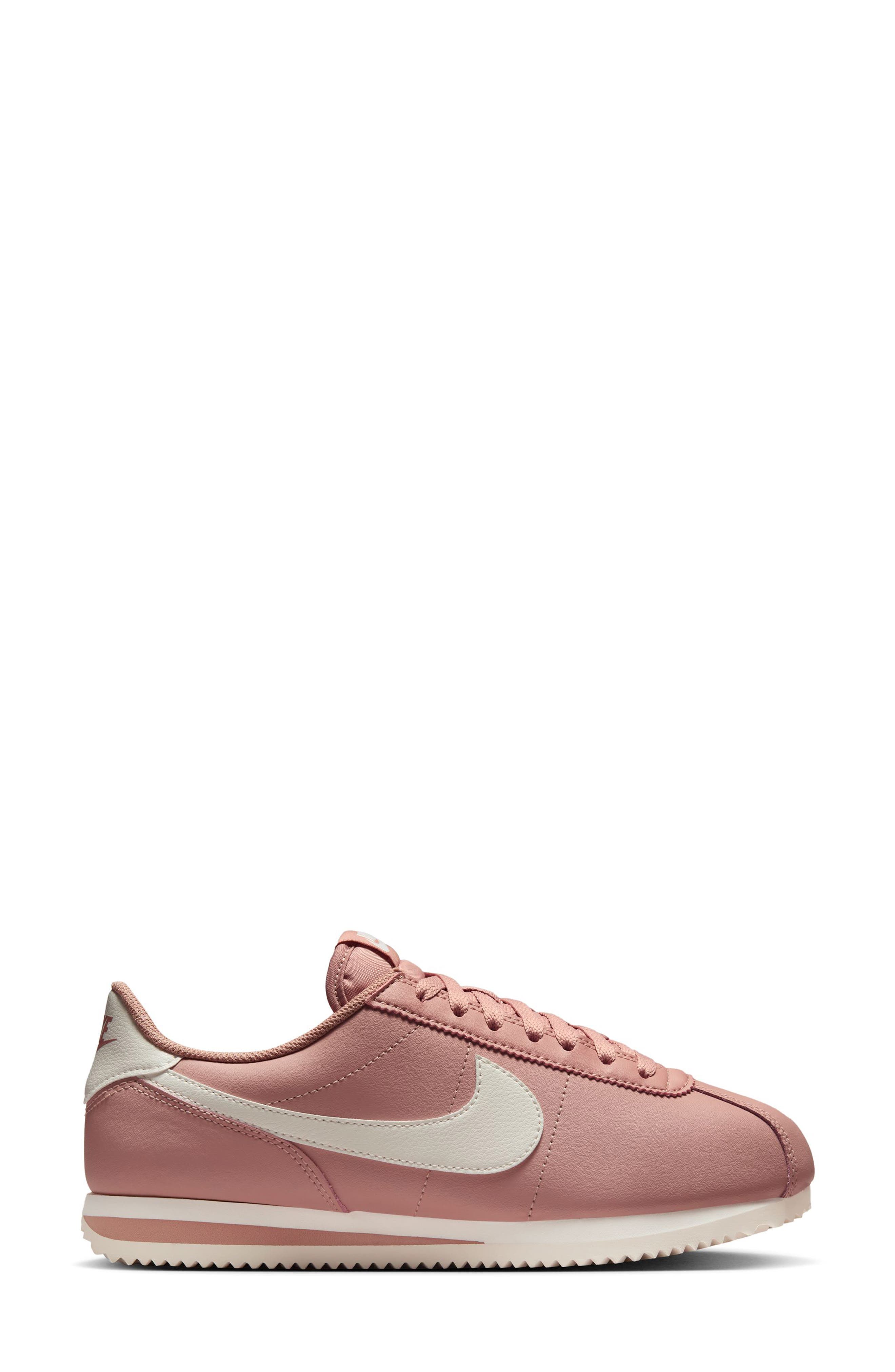 Nike Cortez Sneaker, Alternate, color, Particle Pink/ Sail