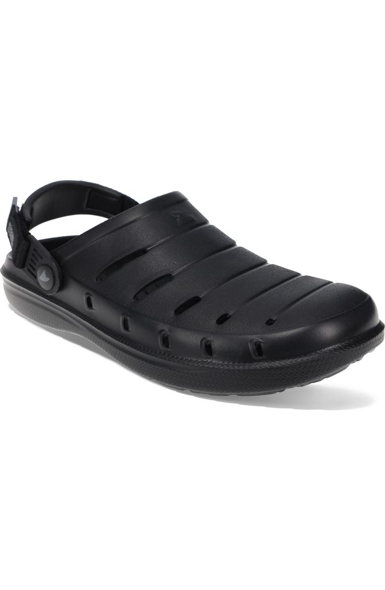 RUGGED SHARK Ladies Cove Clogs, Main, color, Black