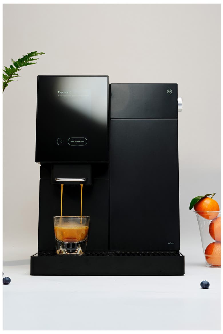 TK-02 Automatic Espresso Machine, Alternate, color, BLACK