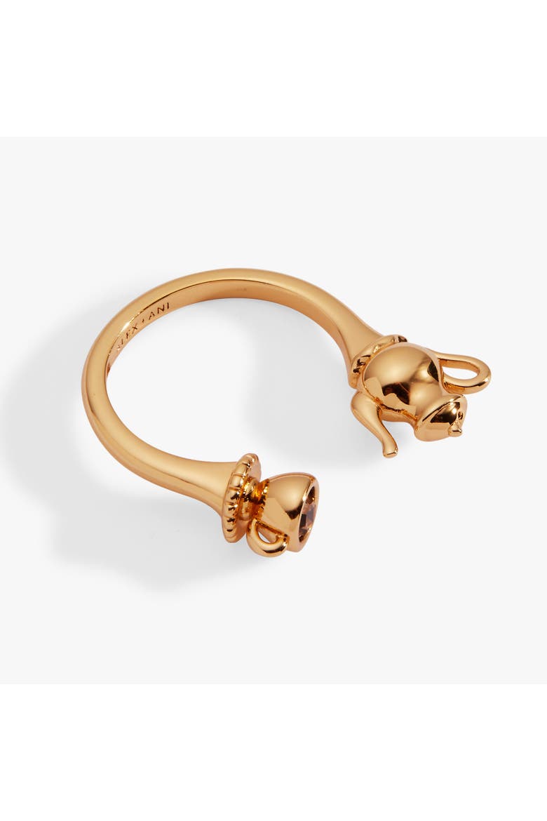 Tea Party Ring, Alternate, color, Gold