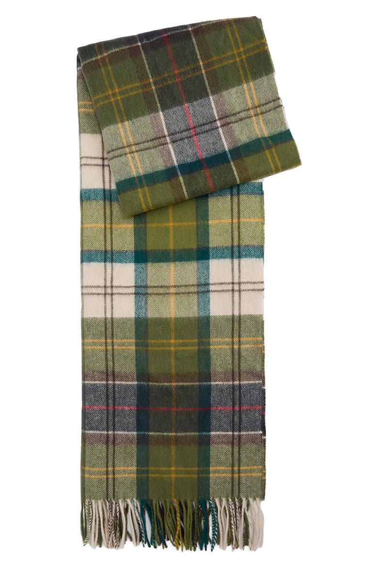 Serena Tartan Lambswool Scarf, Alternate, color, CLASSIC/ANCIENT