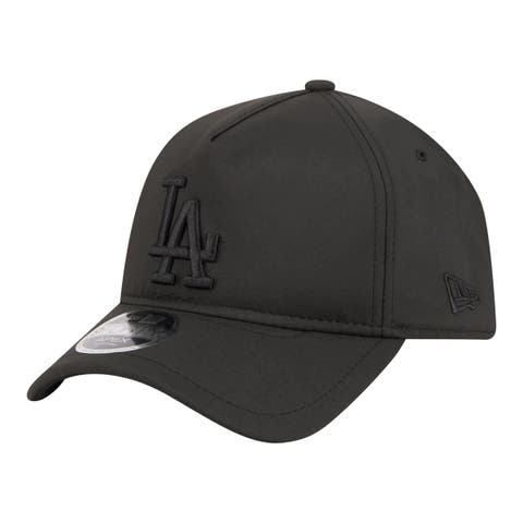Men's New Era  Black Los Angeles Dodgers Injection Apex 9FORTY Adjustable Hat