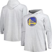 FANATICS Men's Fanatics Branded Heather Gray Golden State Warriors Big & Tall Pullover Hoodie