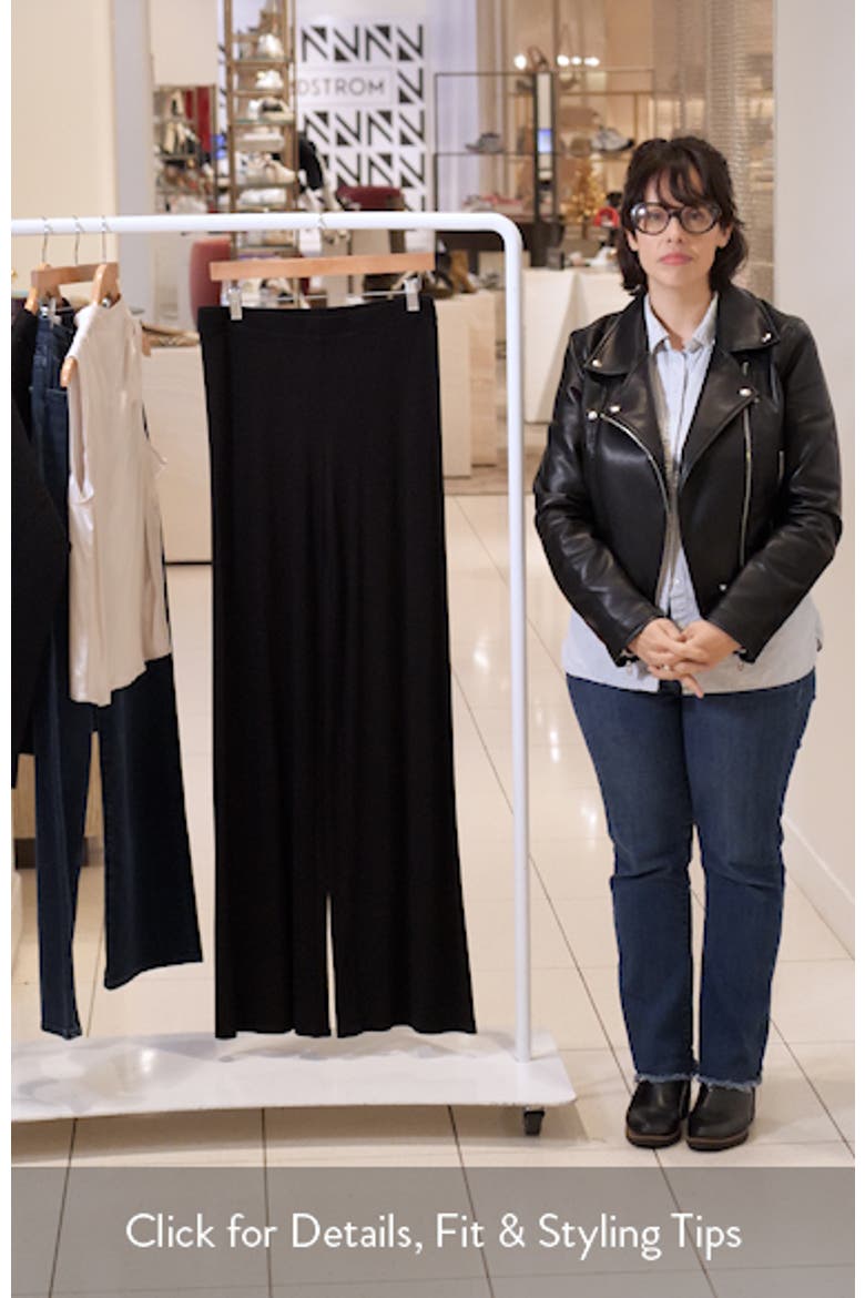Butter Elastic Waist Wide Leg Pants video