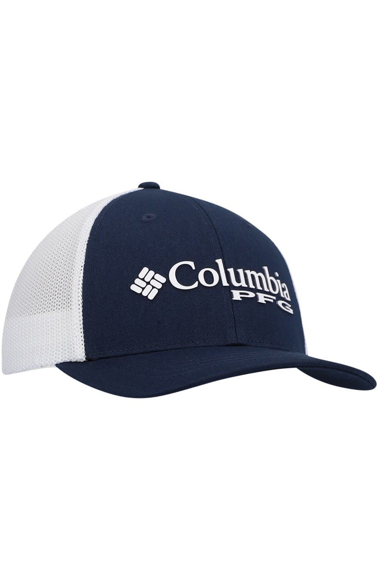 Columbia Youth Columbia Navy Dallas Cowboys PFG Mesh Snapback Hat, Alternate, color, Navy