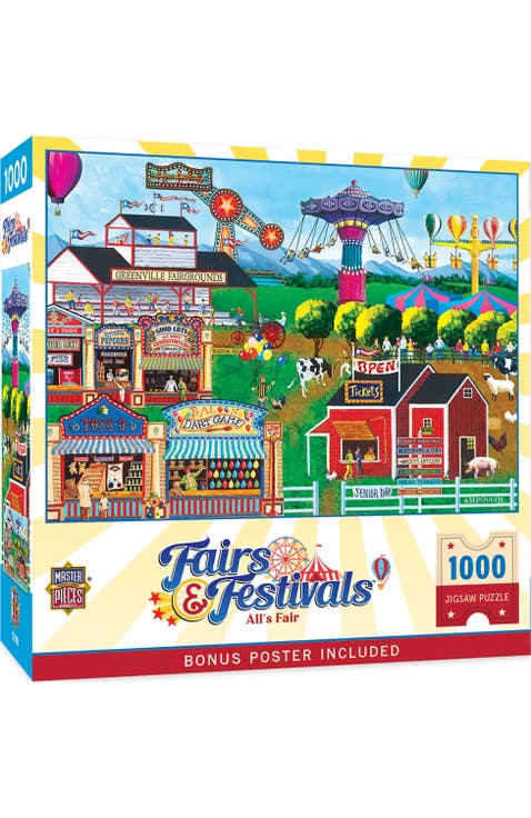 All's Fair 1000 Piece Jigsaw Puzzle
