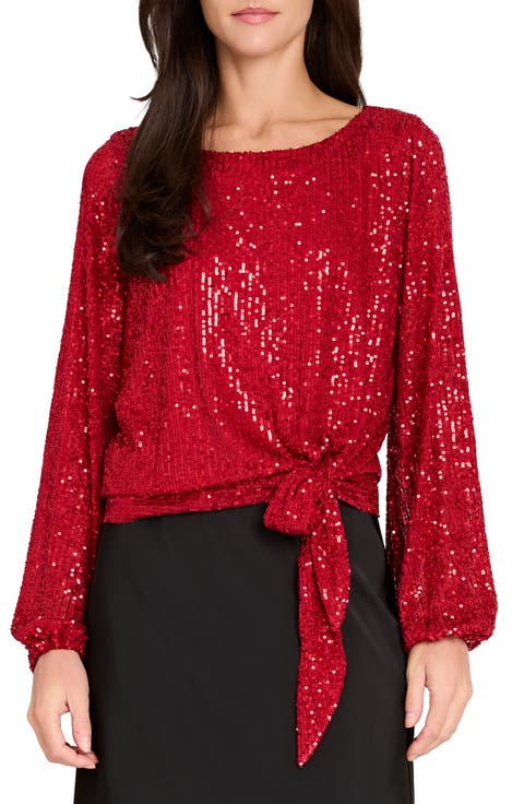 Sequin Top (Petite)