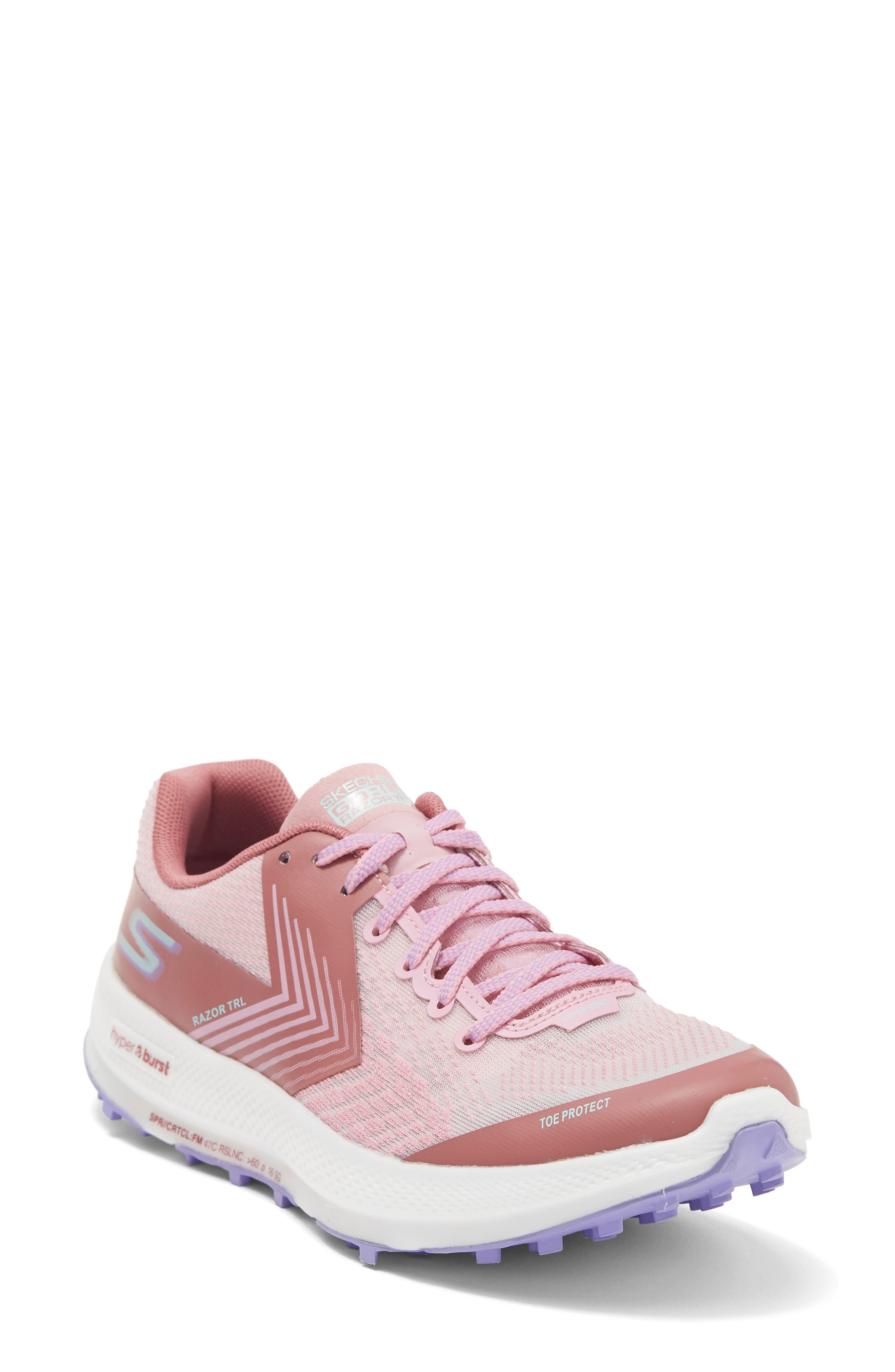 GOrun Razor Trail Running Sneaker, Main, color, MAUVE