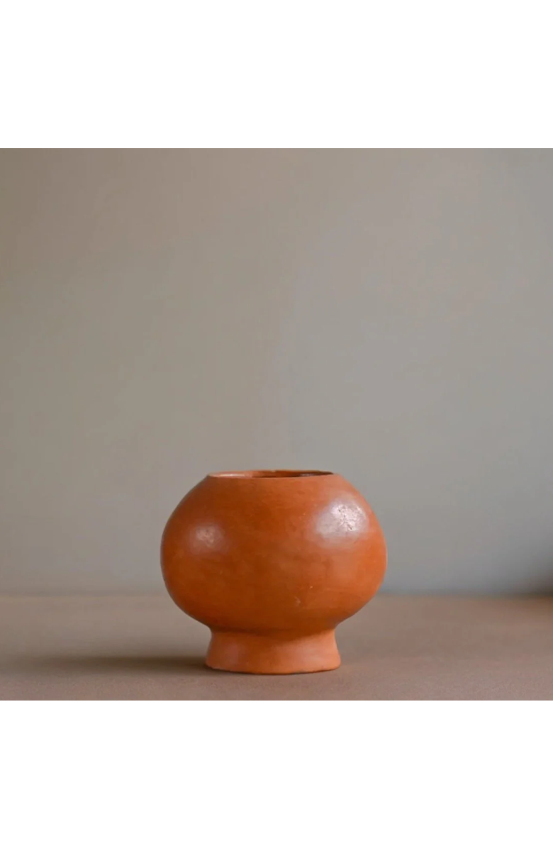 Meso Goods Trompo Terracotta Vase, Alternate, color, Terracotta