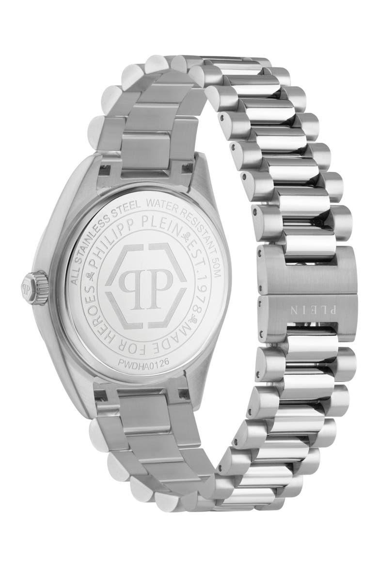 Date Superlative Bracelet Watch, 40mm, Alternate, color, STAINLESS STEEL