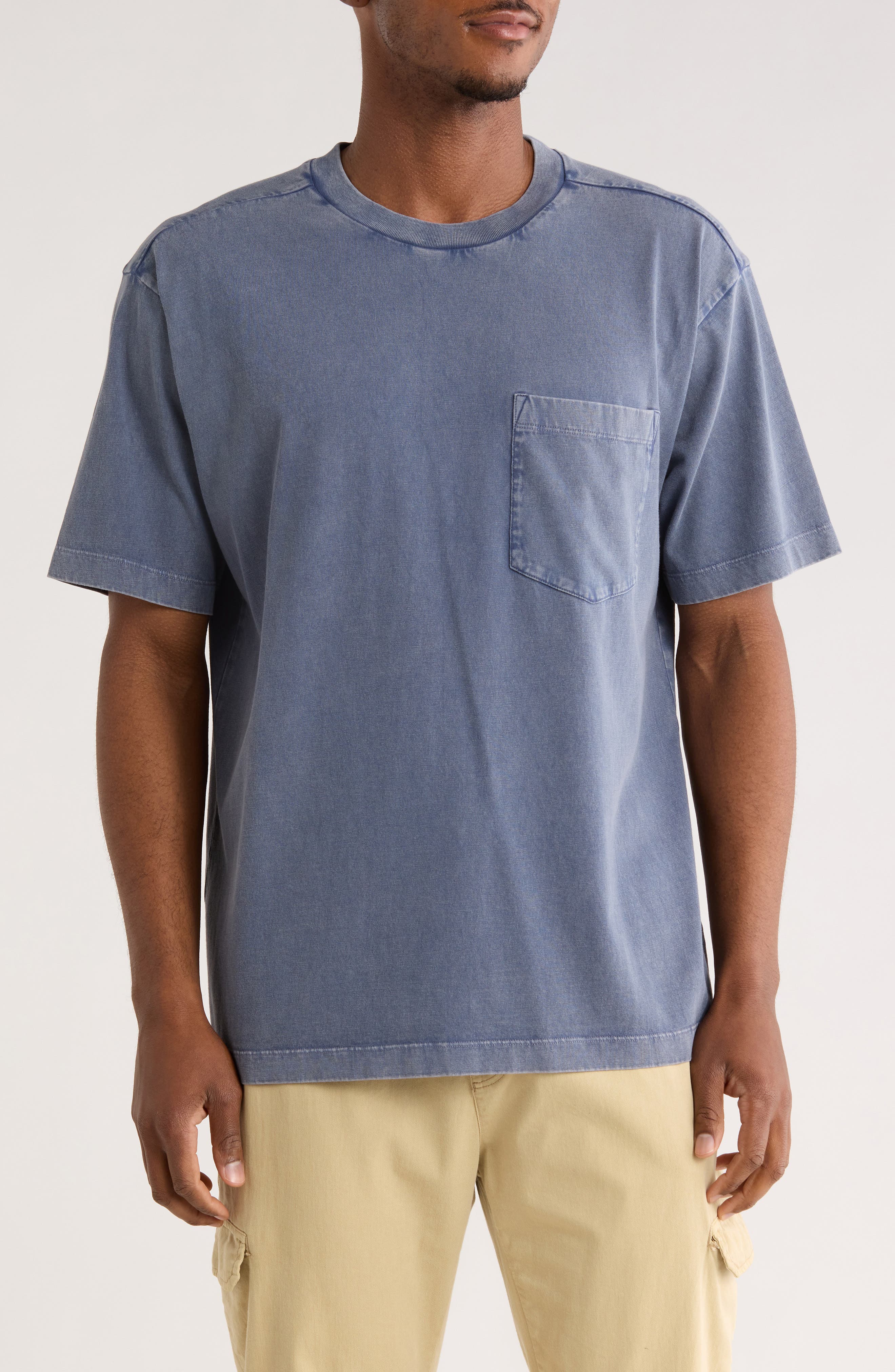 Abound Acid Wash Pocket T-Shirt