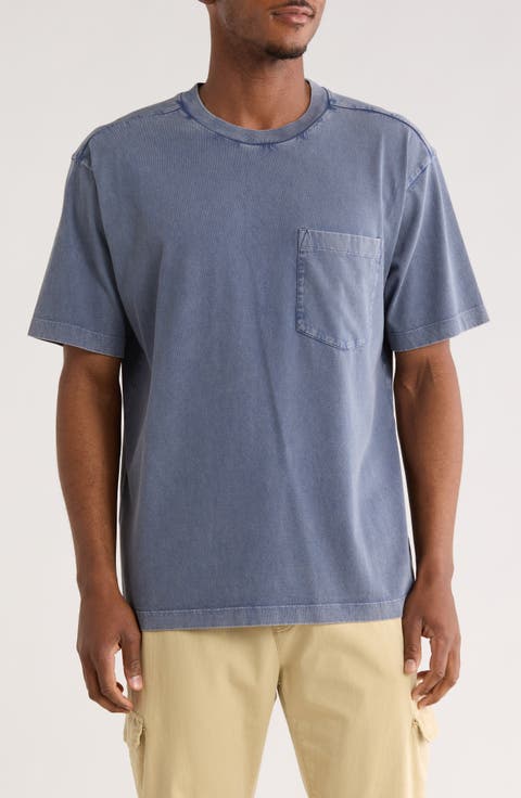 Acid Wash Pocket T-Shirt