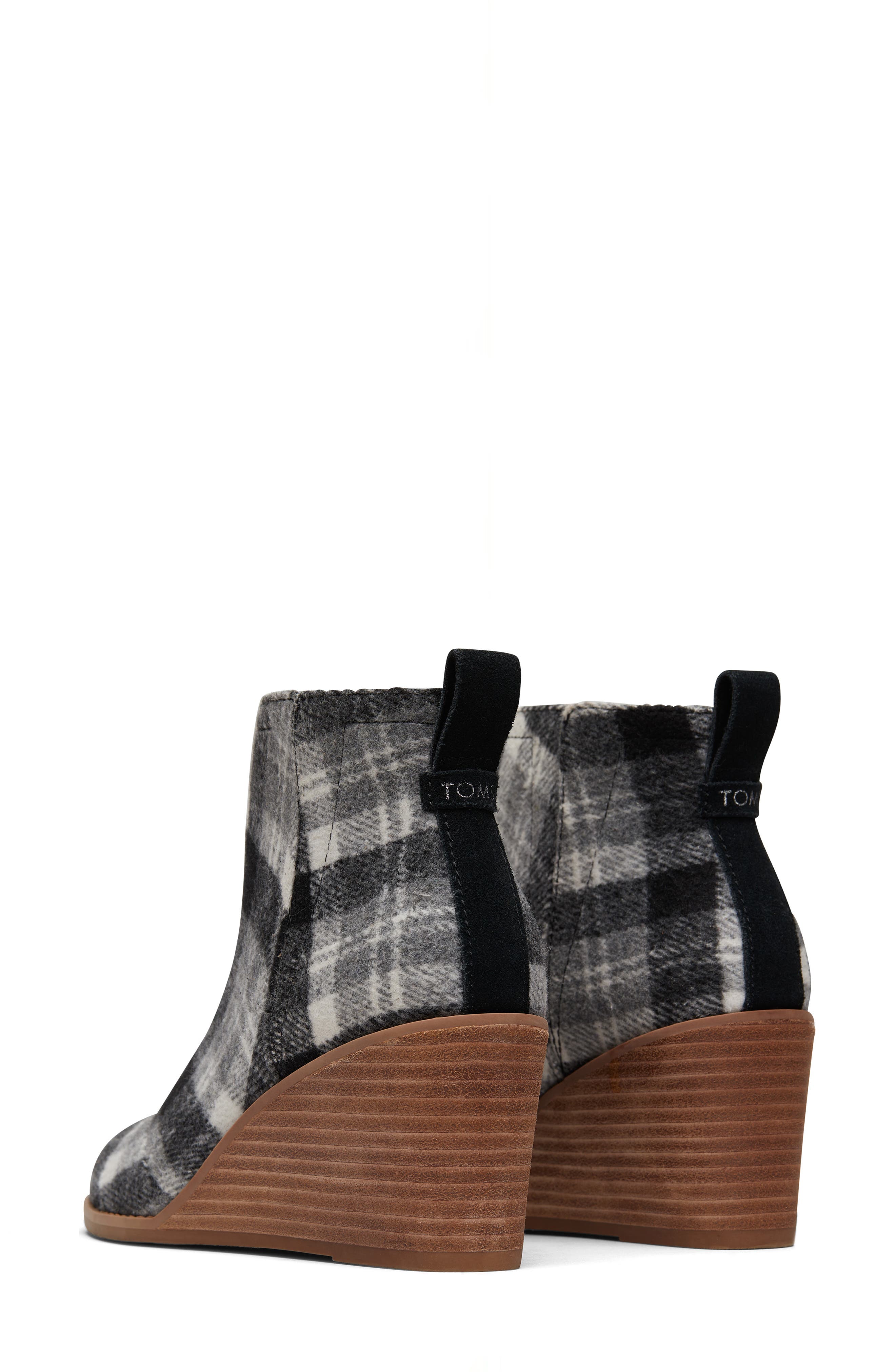 Clare Wedge Bootie, Alternate, color, GREY