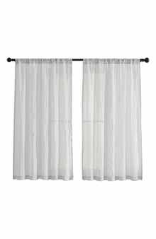 French Connection Charter Crushed Set of 2 Curtain Panels