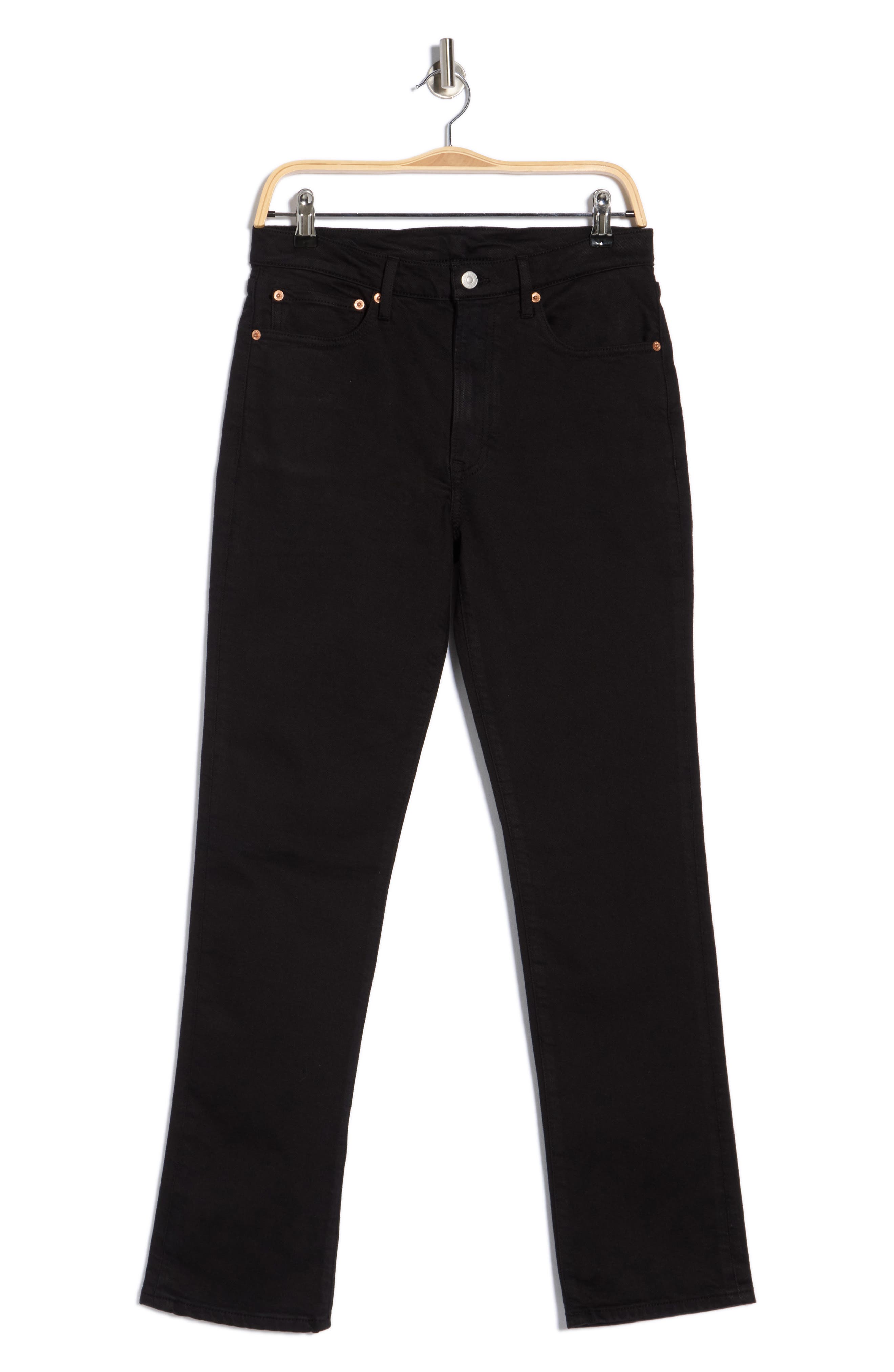 black cigarette jeans Harlow Ultra High-Rise Leather Ankle Pant AG Jeans PRIMA MID RISE