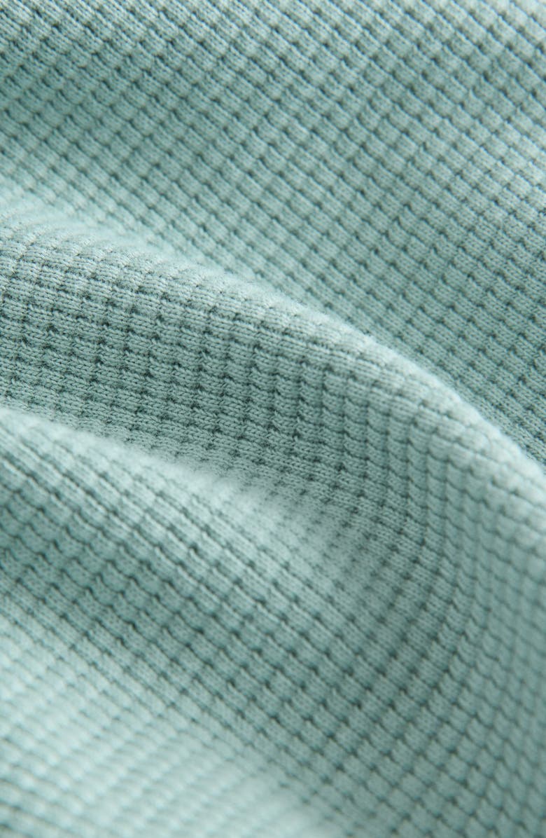 NEXT Kids' Waffle Knit Short Sleeve Cotton Button-Up Shirt & Shorts Set, Alternate, color, 