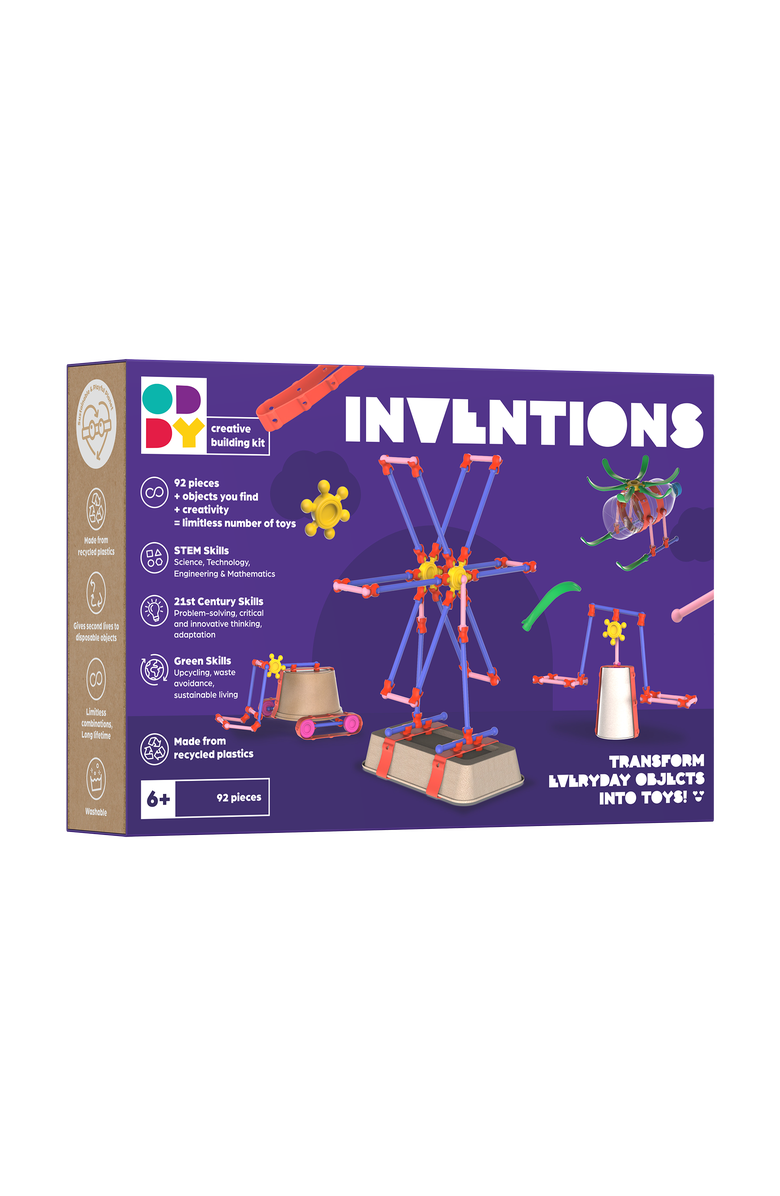 Oddy Inventions STEAM Building Kit, Main, color, NO COLOR