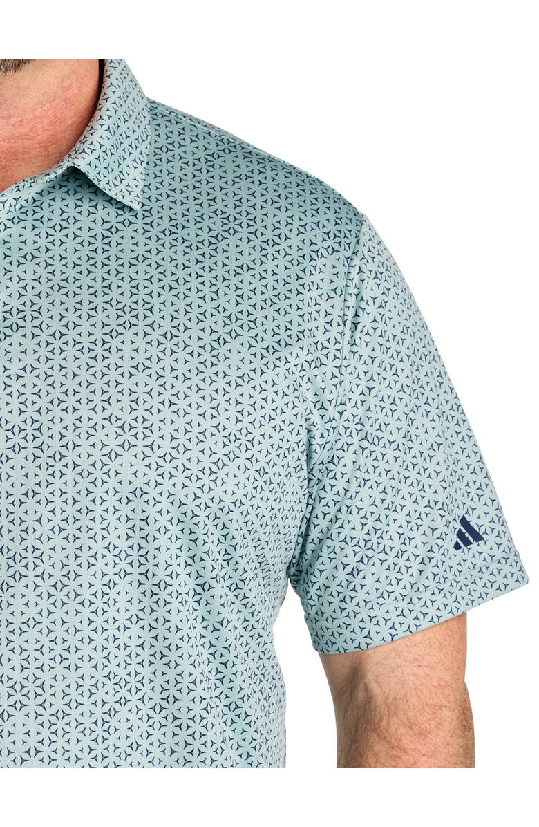 adidas Big & Tall Ultimate 365 Mesh Performance Polo Shirt, Alternate, color, Wonder Sage