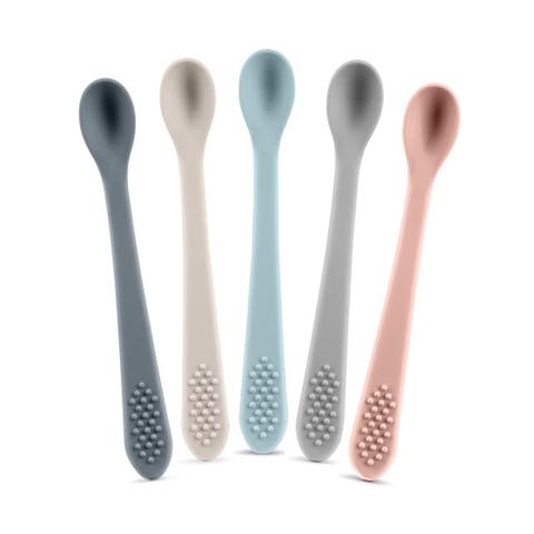 Silicone Baby Spoon Set  5 Piece