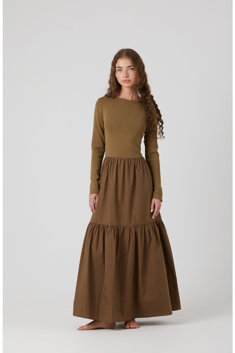 Lany Dress, Main, color, Olive