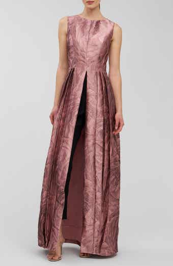 Hazel Metallic Sleeveless Maxi Jumpsuit