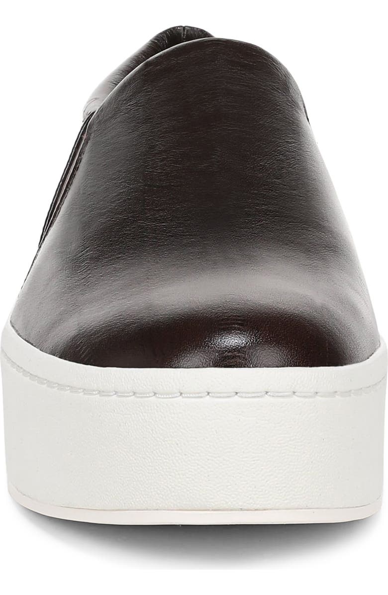 Vince Warren Platform Slip-On Sneaker, Alternate, color, Ganache