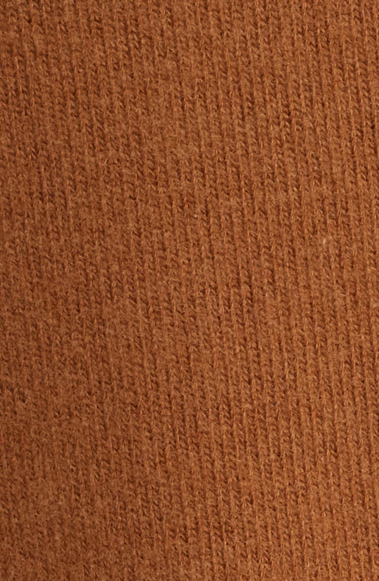 Reformation Millie Split Front Cardigan, Alternate, color, Toffee